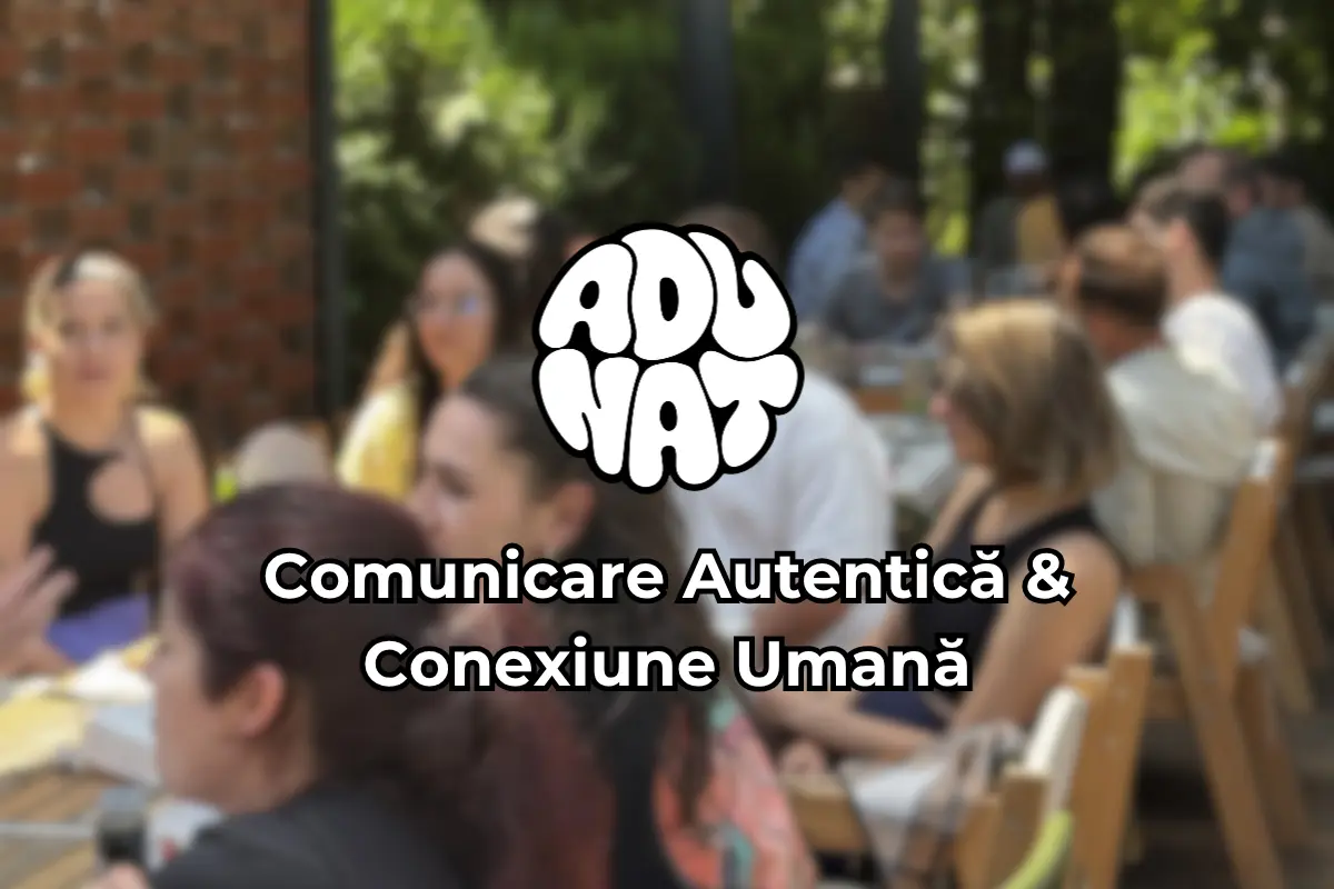 Seara de Socializare Autentica - Terasă 13 septembrie