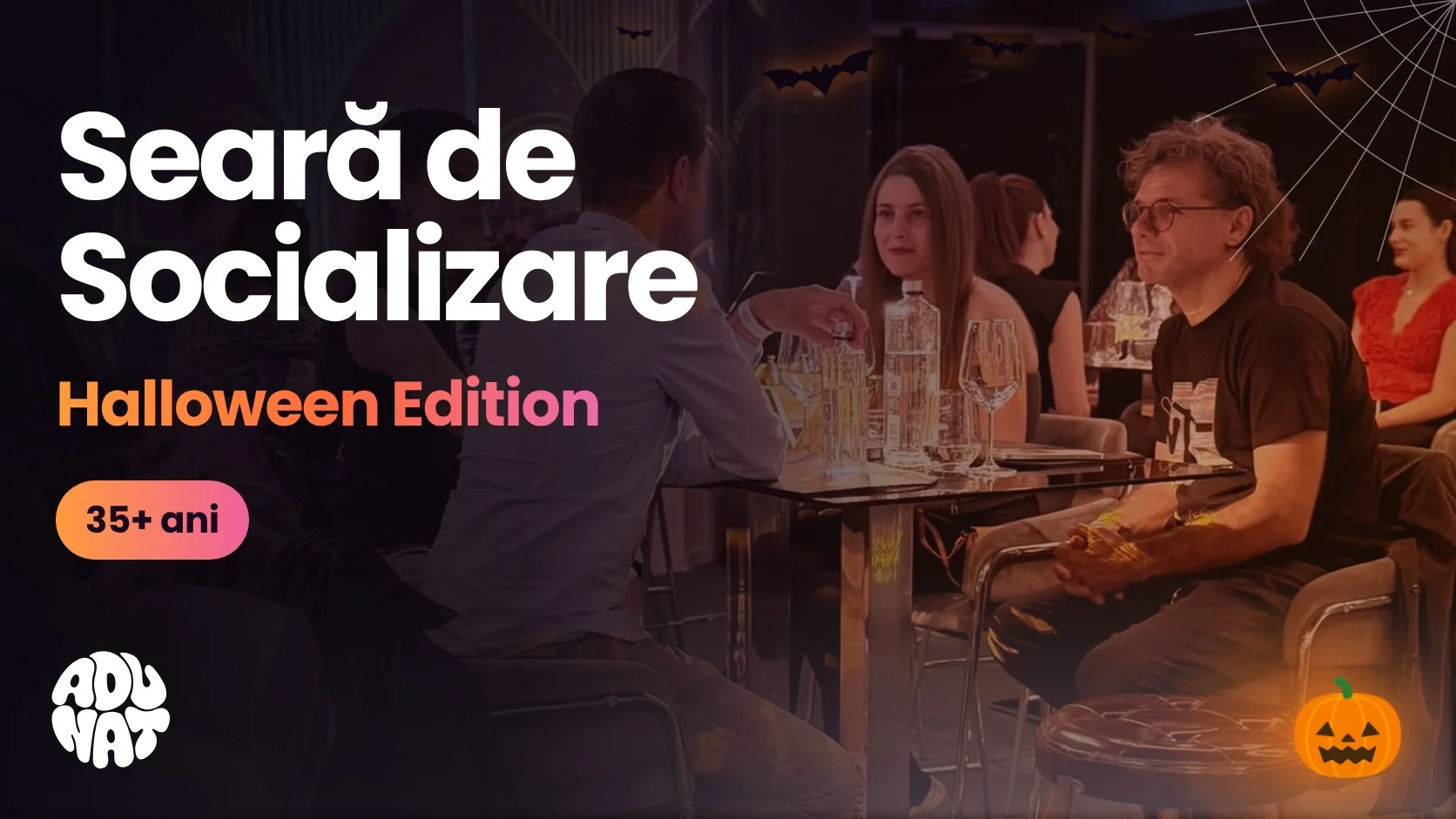 Seara de Socializare - Halloween Edition (35+ ani)